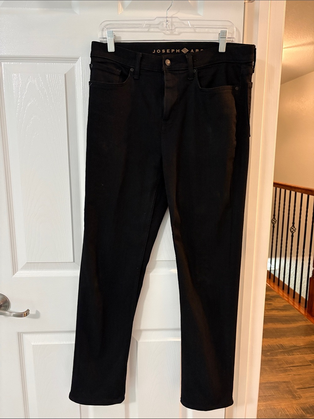 Joseph Abboud Black Slim Straight Jeans